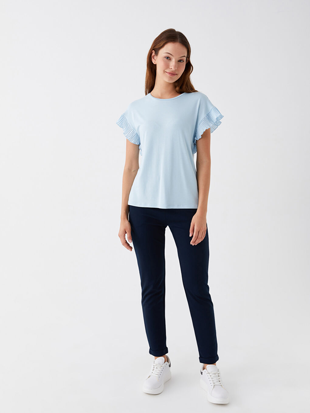 Women's Elasticated Waist Plain Sweatpants