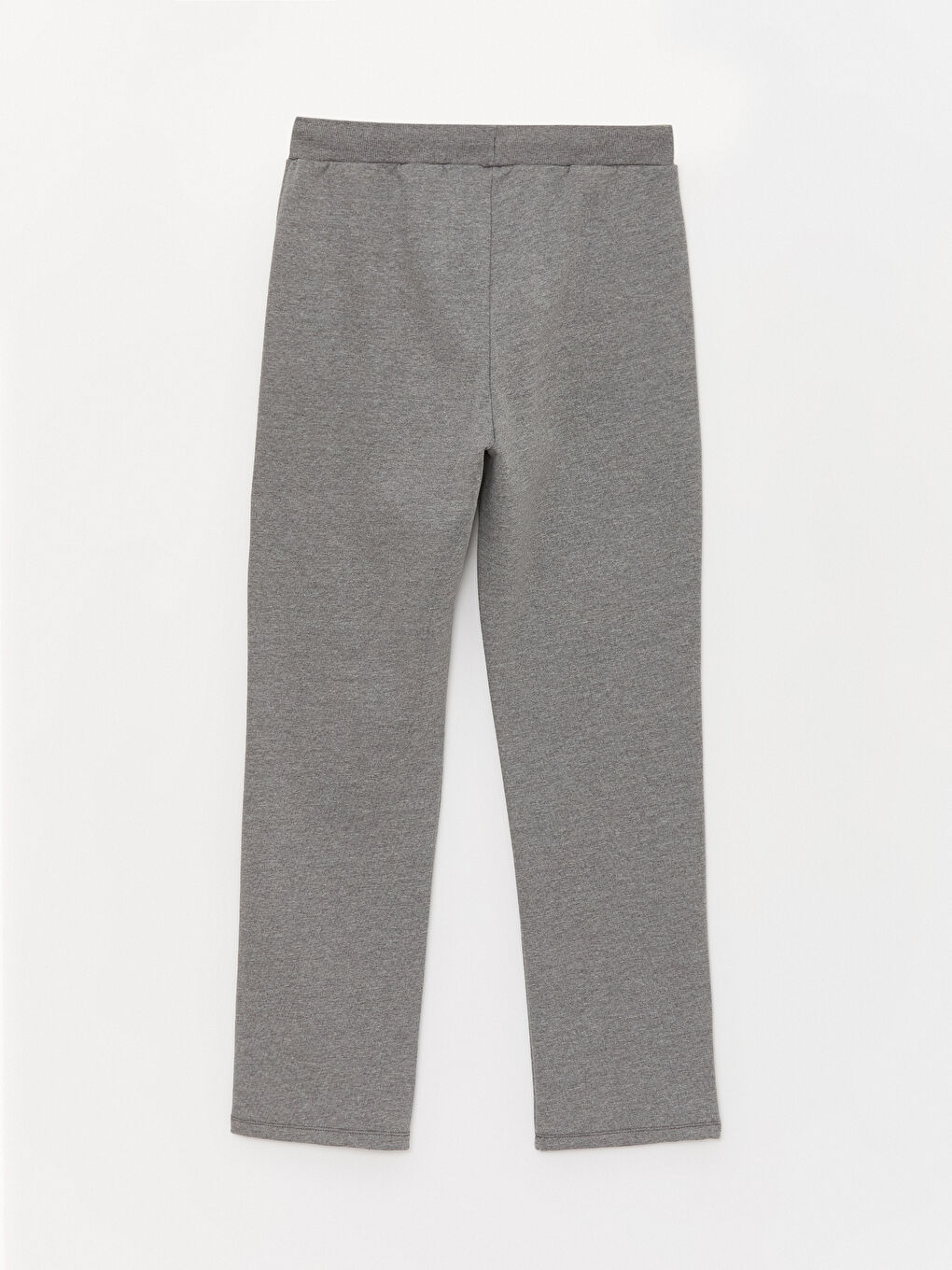 Antrasit Kadın Beli Lastikli Düz Eşofman Altı-5