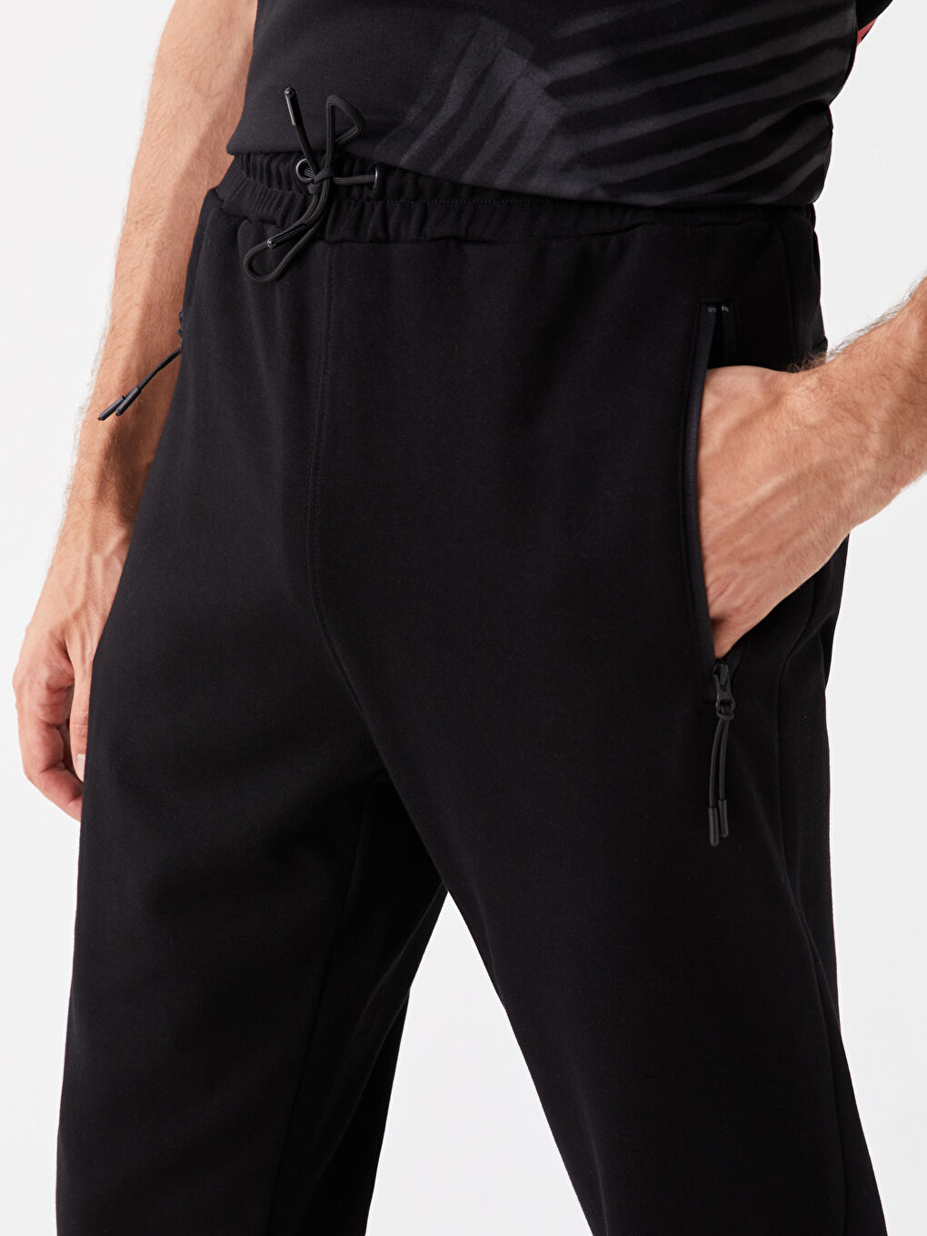 Xside Active Yeni Siyah Slim Fit Erkek Jogger Eşofman Altı - 1