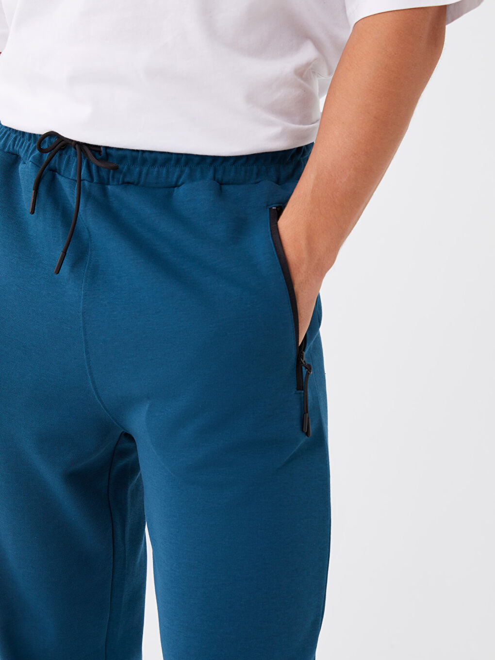 Xside Active Petrol Slim Fit Erkek Jogger Eşofman Altı - 2