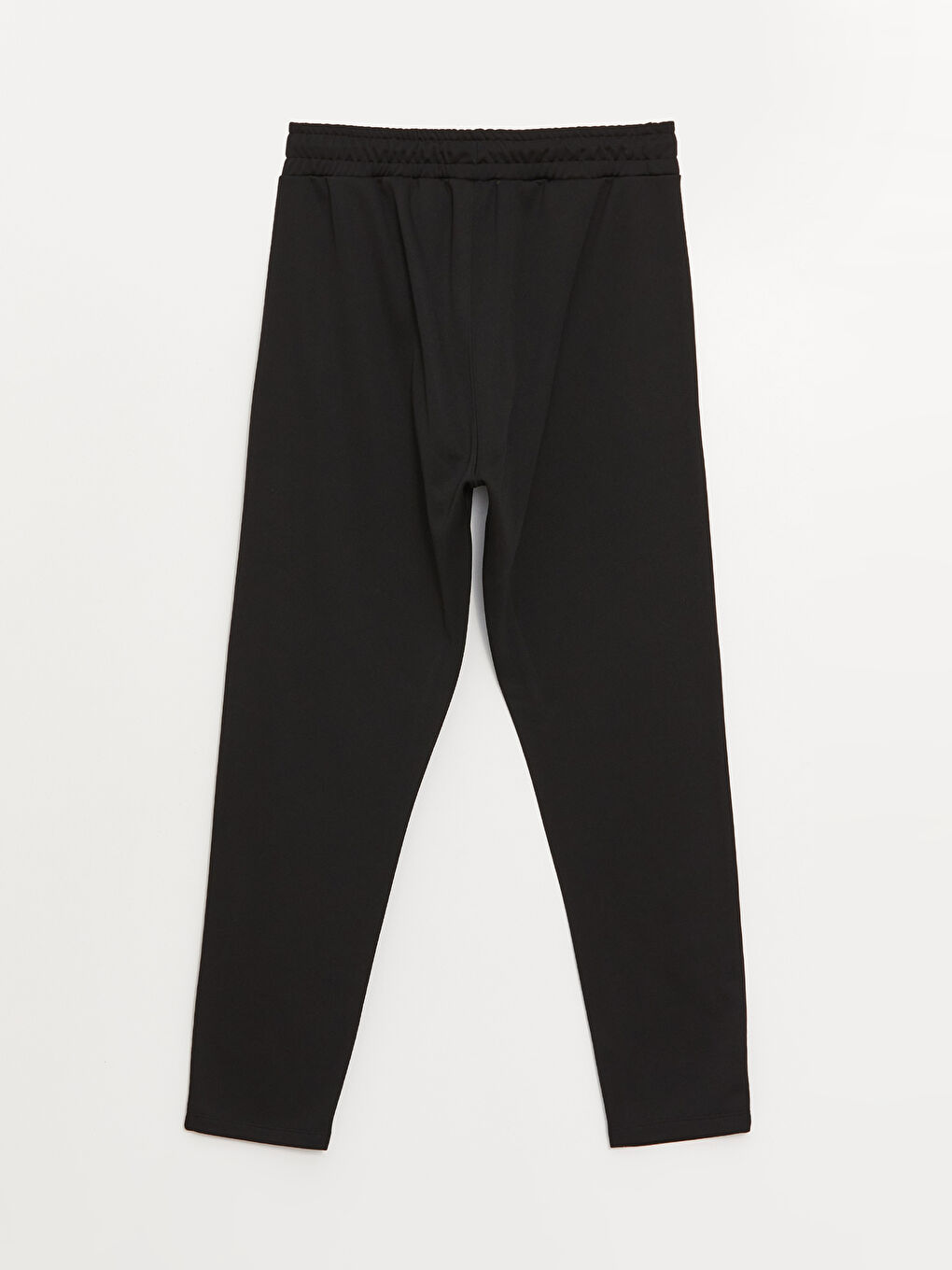 Siyah Standart Kalıp Erkek Eşofman Altı-5