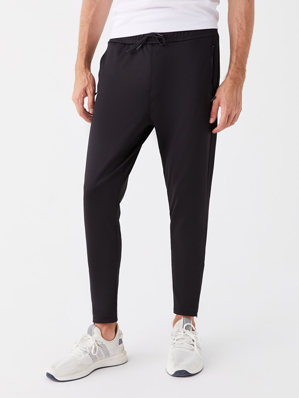 XSIDE ACTIVE Yeni Siyah Slim Fit Erkek Eşofman Altı - 2