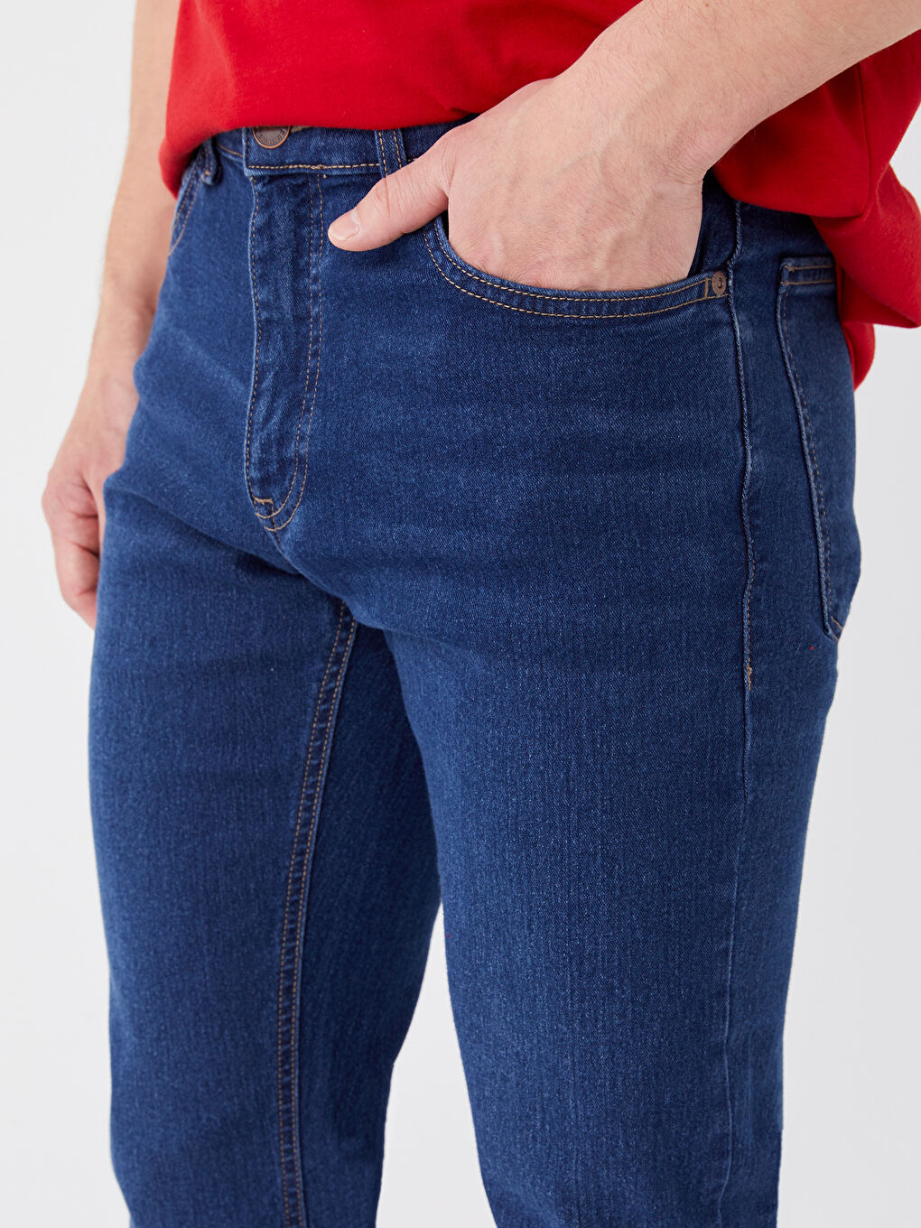 İndigo 750 Slim Fit Erkek Jean Pantolon-4