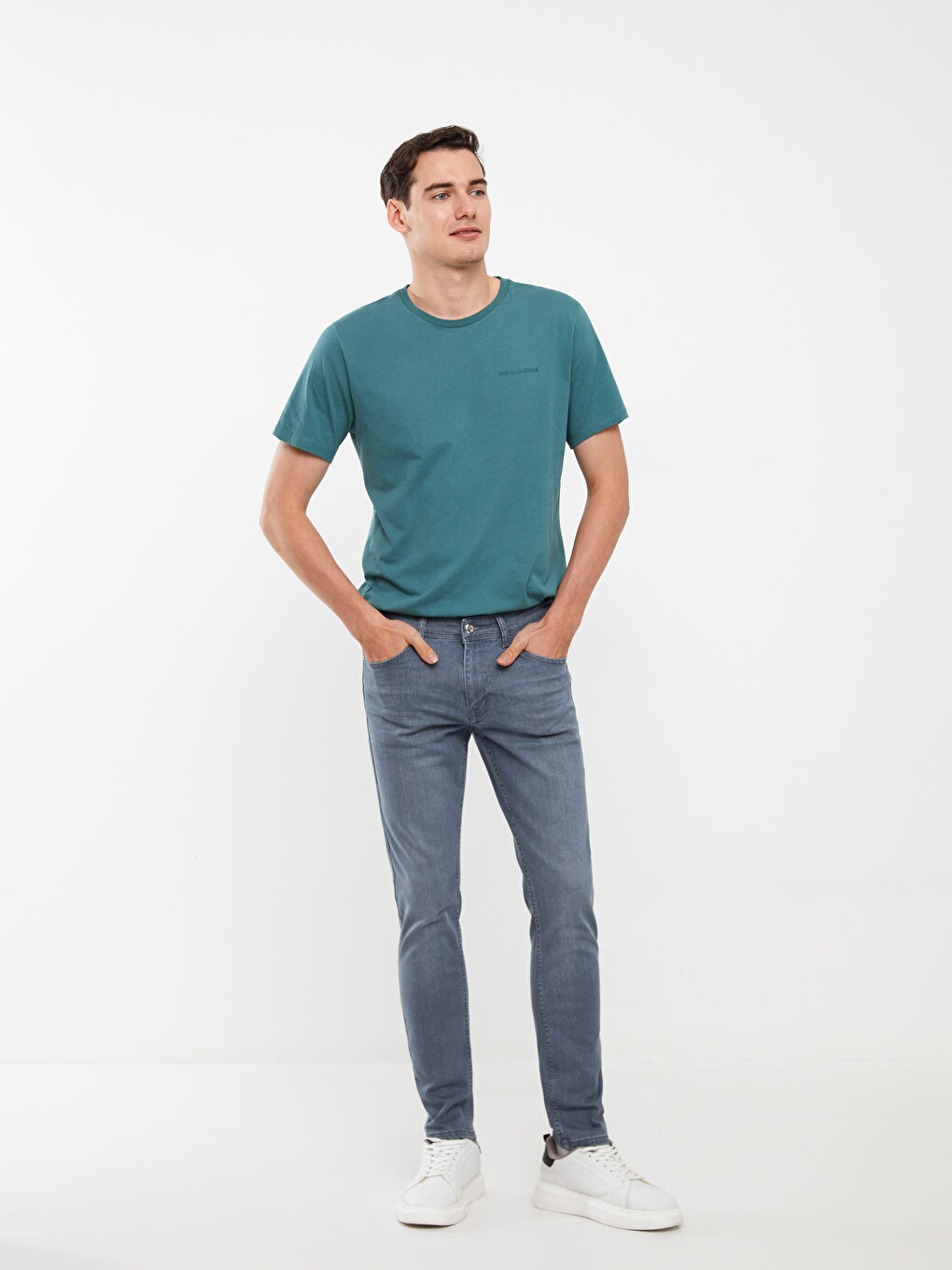 LCW Jeans Açık İndigo Rodeo 760 Skinny Fit Erkek Jean Pantolon