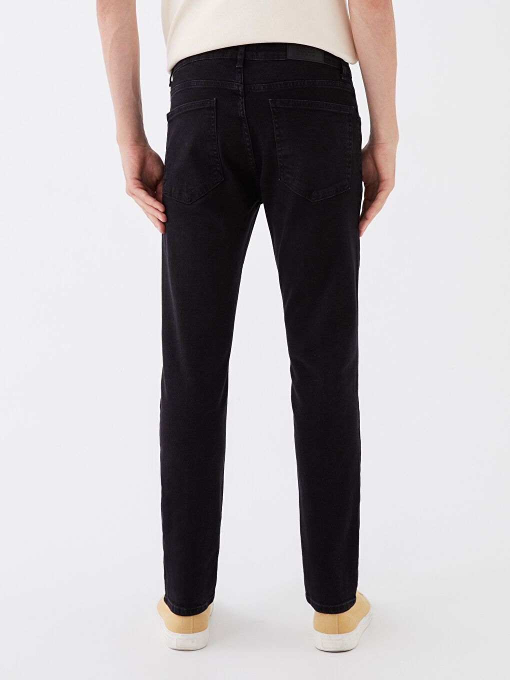 Siyah 750 Slim Fit İnce Erkek Jean Pantolon-3