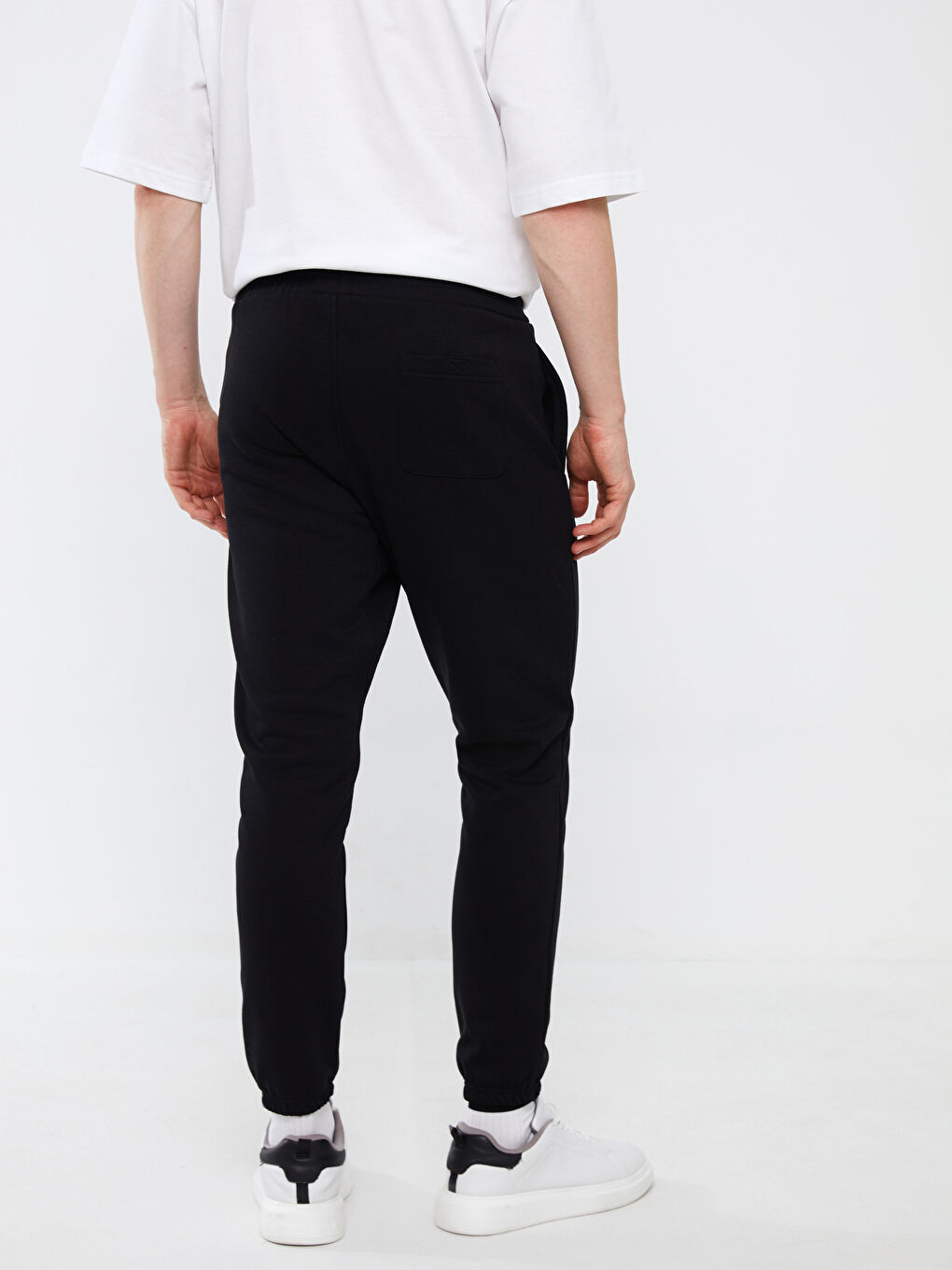 بنطلون رياضي رجالي تخين بقصة عادية-4