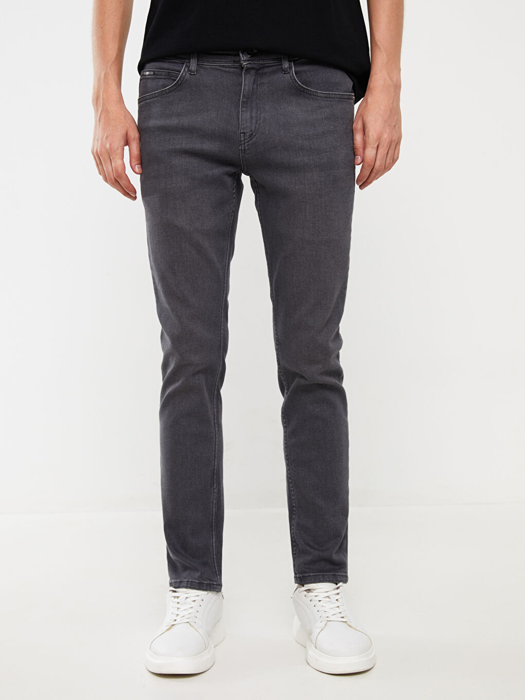 LCW Jeans Gri Rodeo 750 Slim Fit Erkek Jean Pantolon - 2