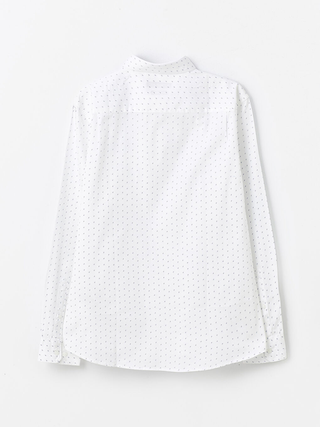 Regular Fit Long Sleeve Patterned Men's Shirt-6