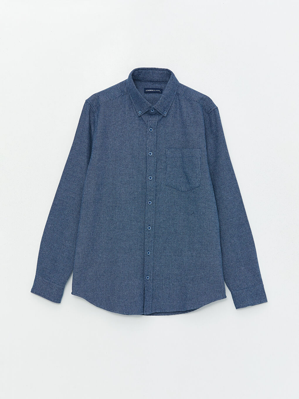 Chemise à Manches Longues Coupe Régulière pour Hommes-5