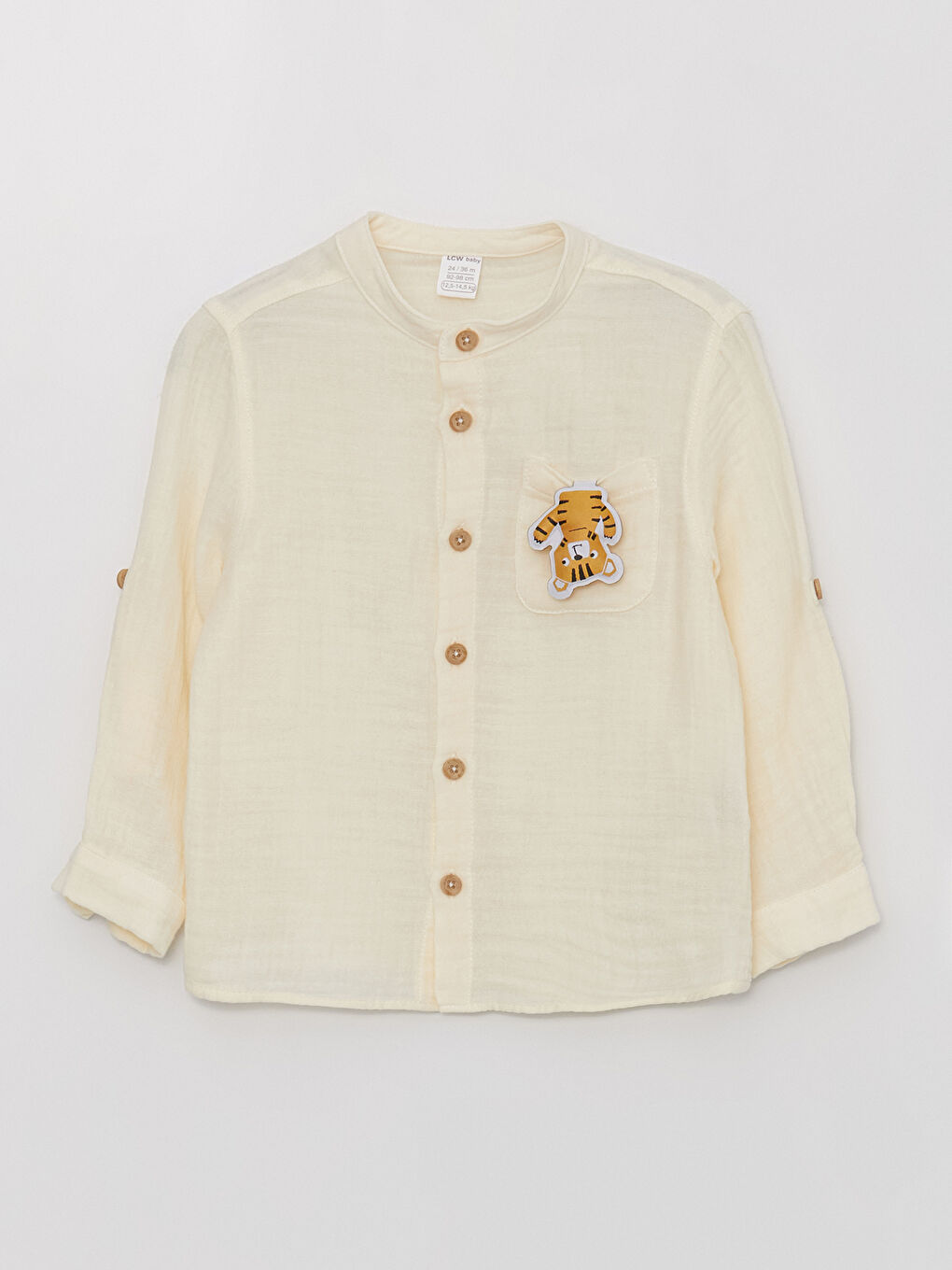 Judge Collar Long Sleeve Baby Boys' Shirt-2