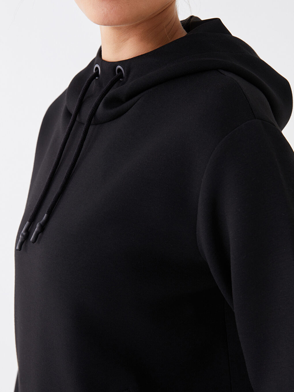 Printed Long Sleeve Women's Hoodie-3