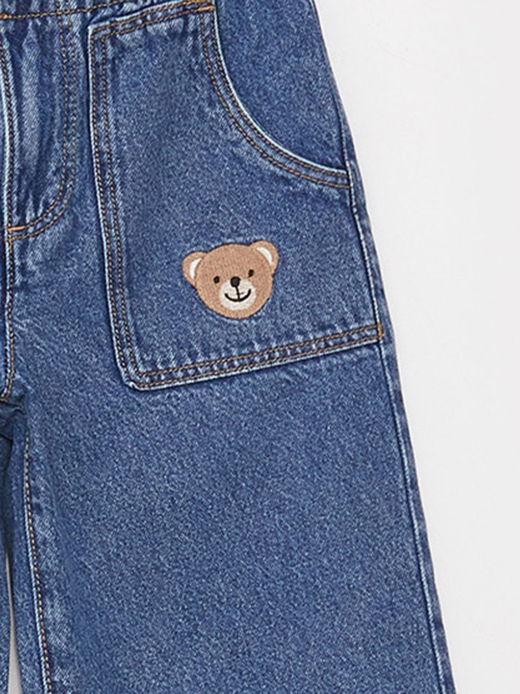 LCW Kids Wideleg Kız Çocuk Jean Pantolon -W35626Z4-SHK