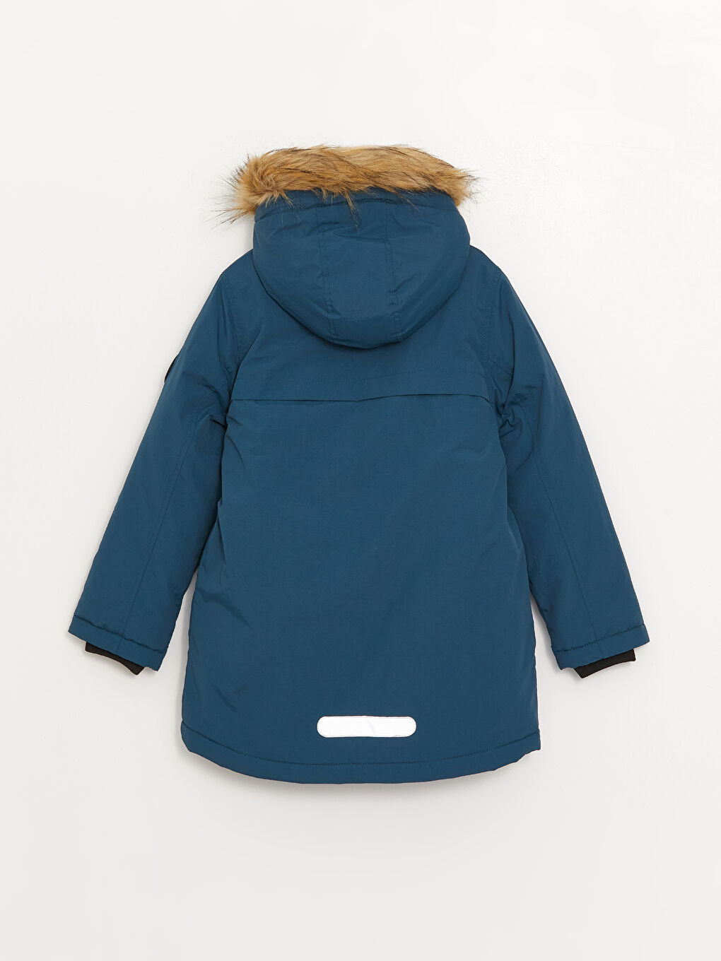 LCW Kids İndigo Kapüşonlu Erkek Çocuk Parka - 1