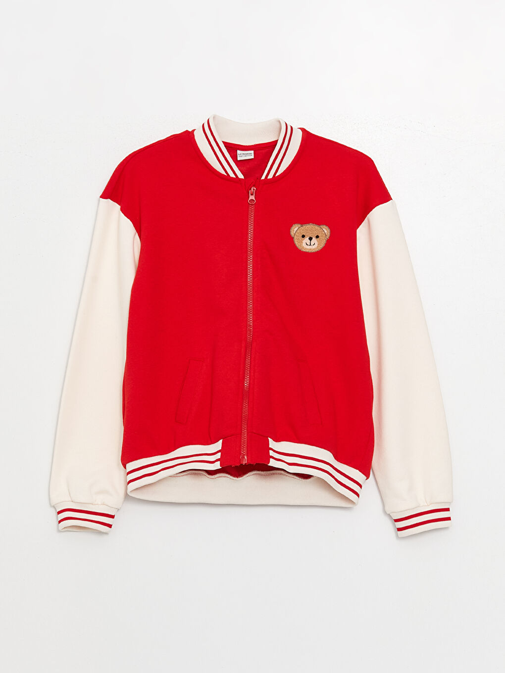LCW Kids Mädchen ROT Bomberjacke -W35641Z4-HNK