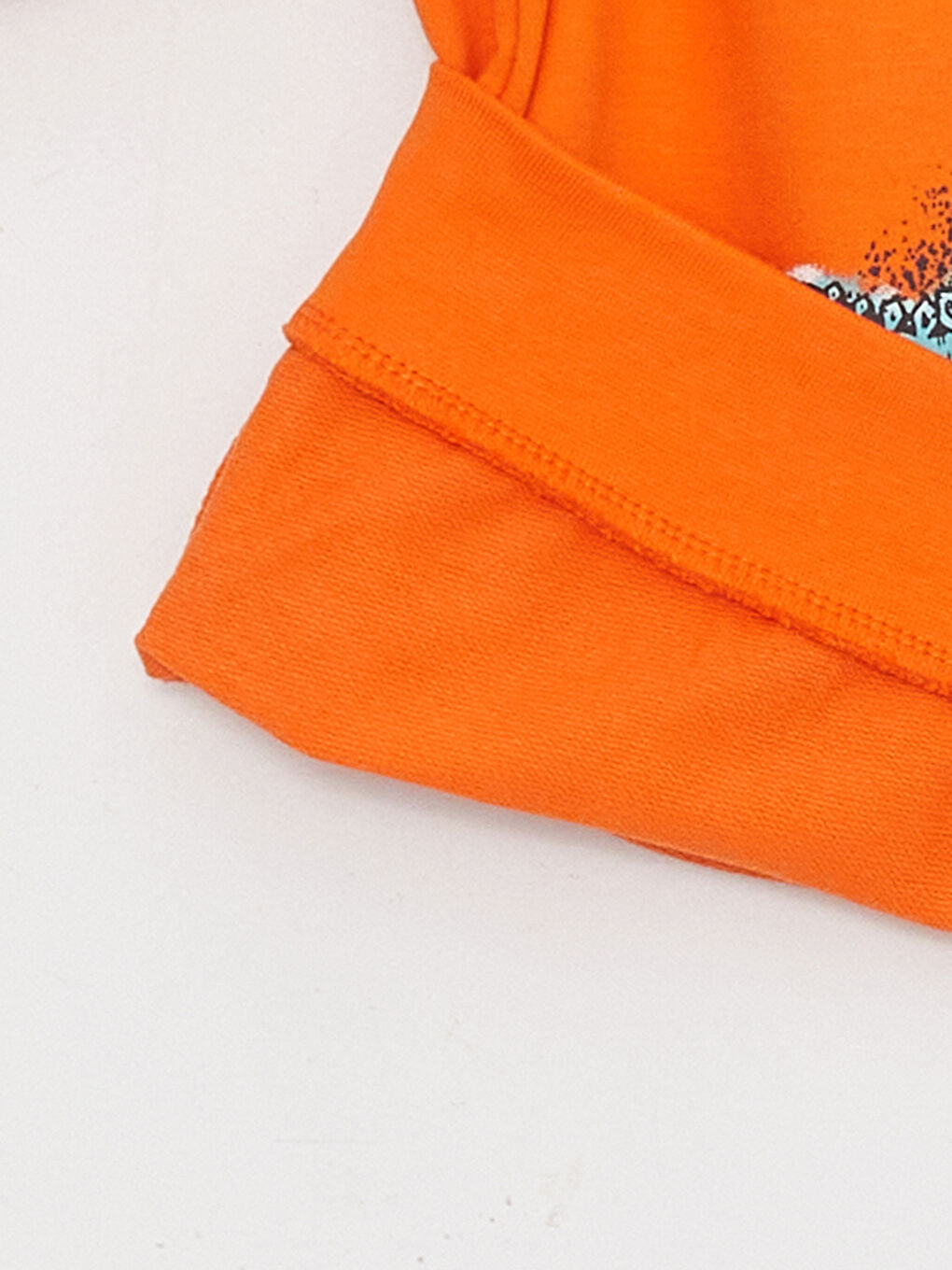 Crew Neck Printed Long Sleeve Boys' Sweatshirt-3