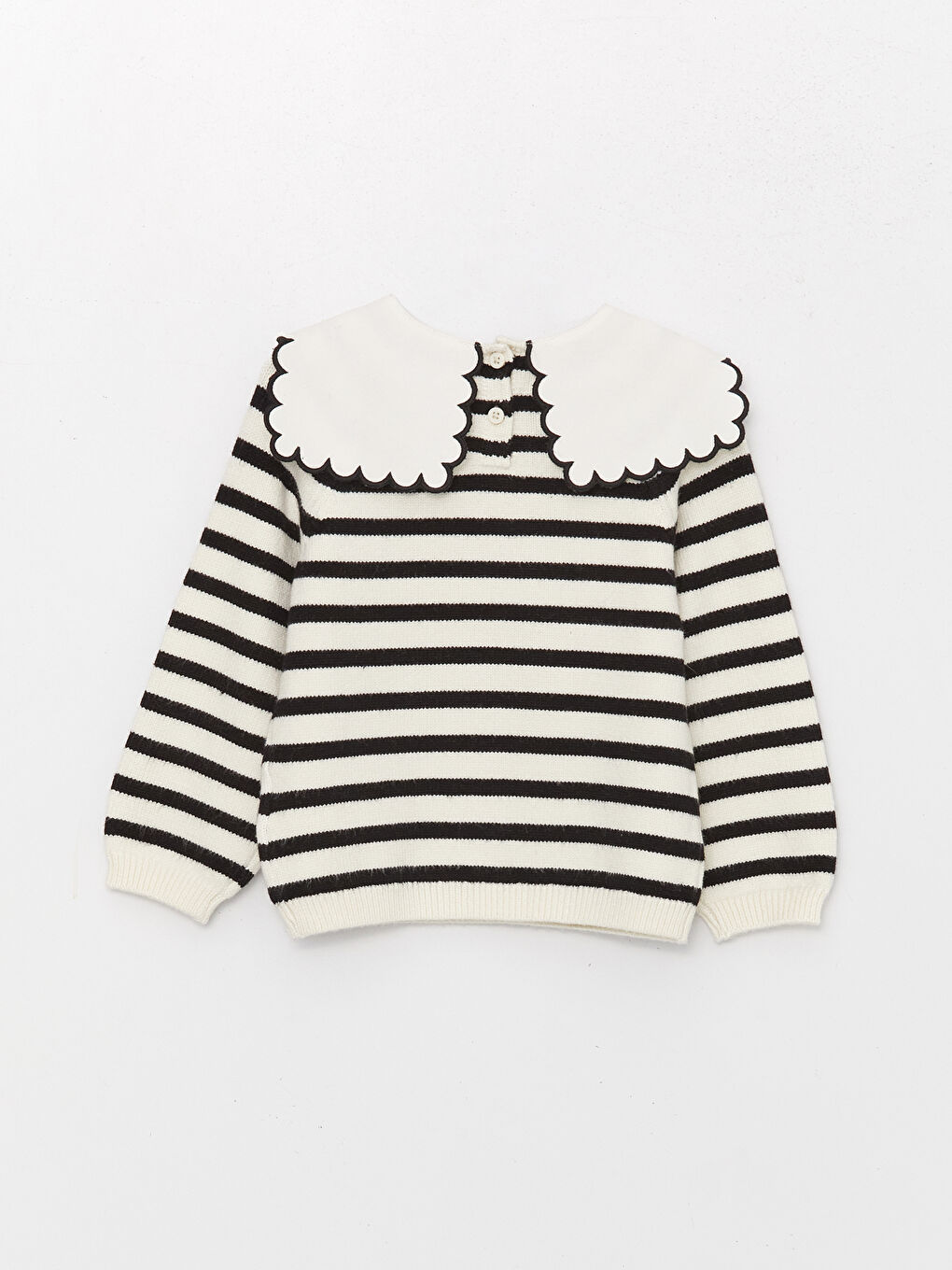 Striped Baby Girl Sweater-1