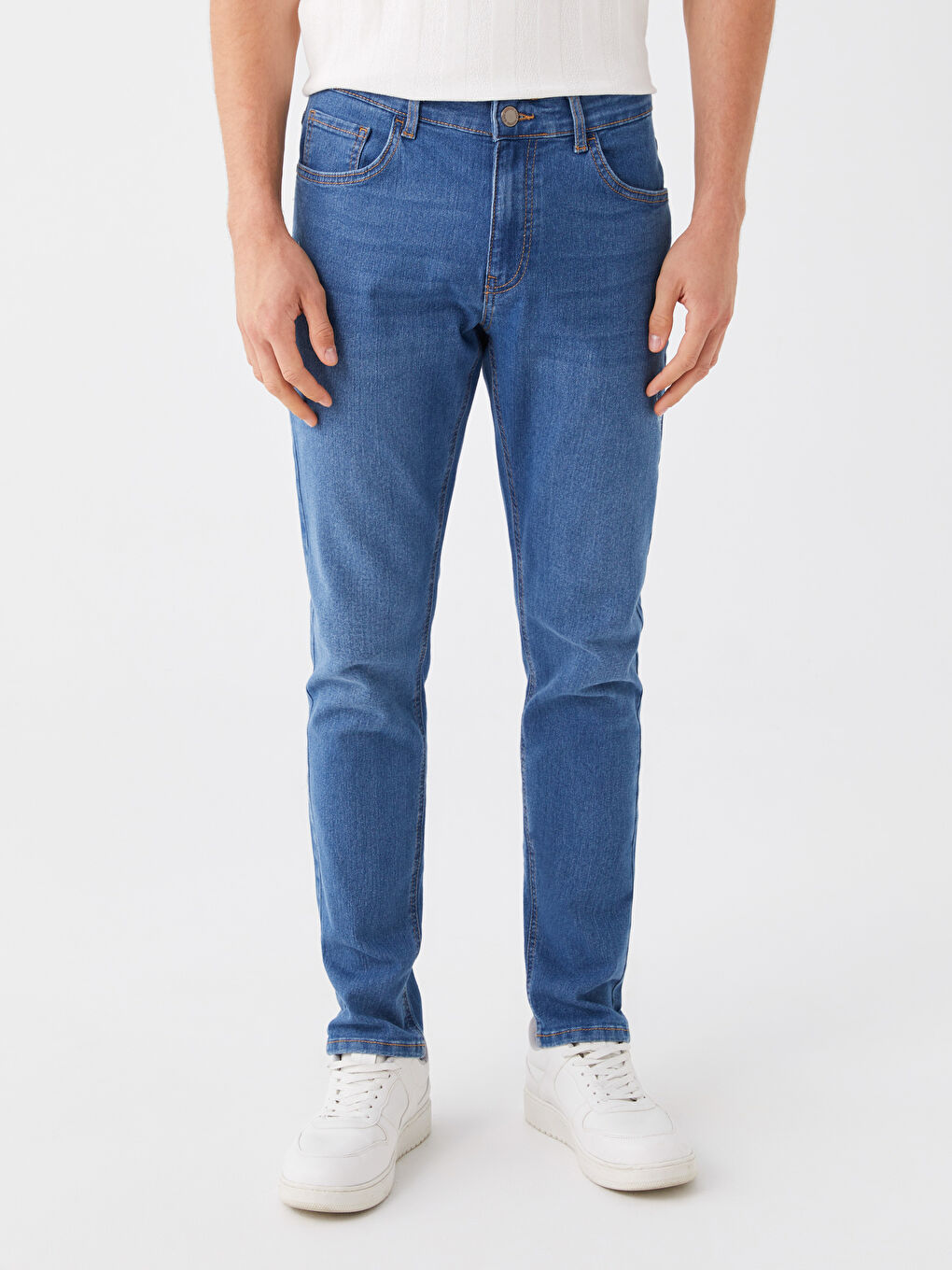 LCW Jeans Orta İndigo Rodeo 760 Skinny Fit Erkek Jean Pantolon - 2