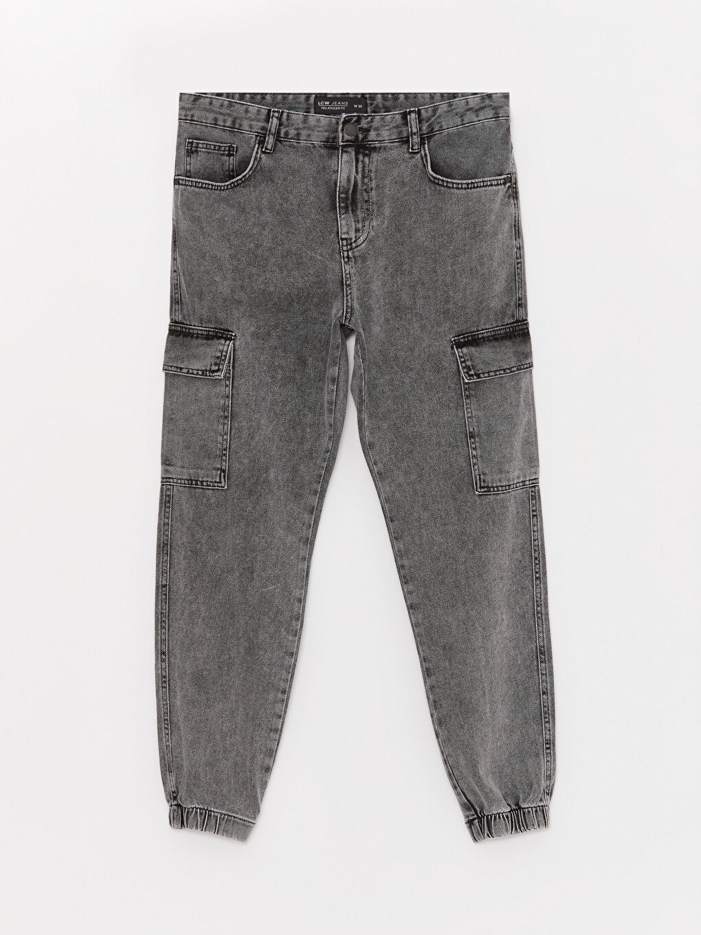 Siyah 780 Jogger Erkek Jean Pantolon-5