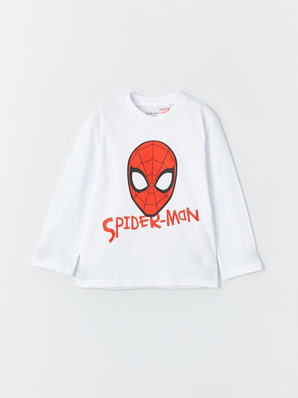 LCW baby Koyu Turuncu Spiderman Baskılı Erkek Bebek 3'lü Takım - 4