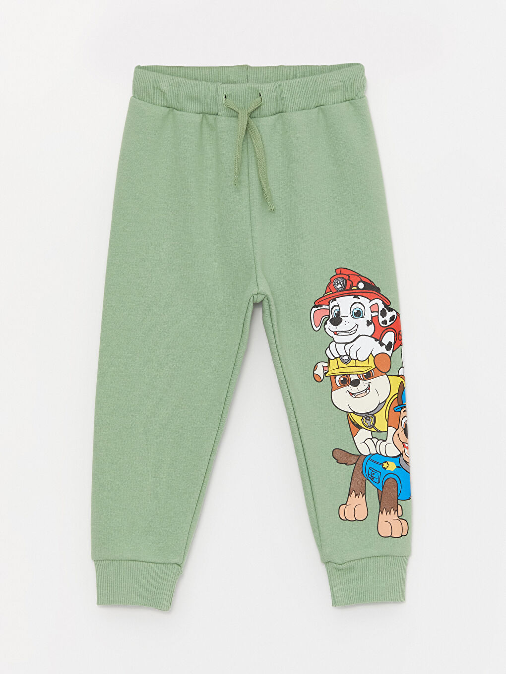 Paw Patrol Printed Baby Boy Tracksuit Bottom With Elastic Waist-3