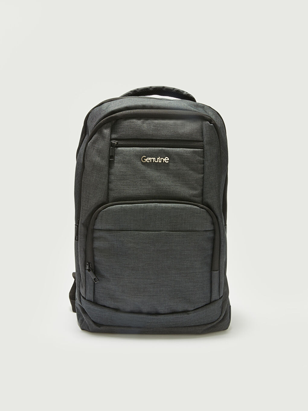 Antrasit Çok Cepli Laptop Bölmeli Erkek Sırt Çantası-2