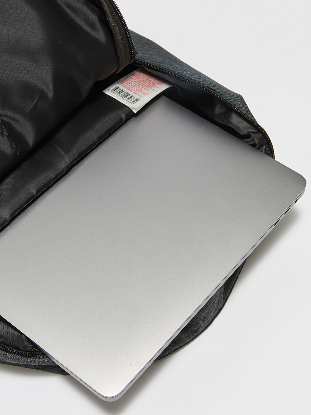 Antrasit Çok Cepli Laptop Bölmeli Erkek Sırt Çantası-5