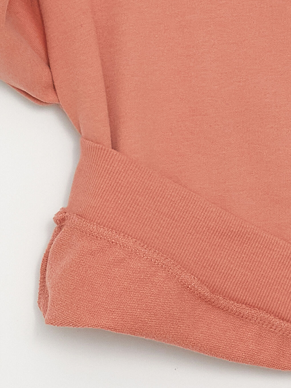 LCW Kids Bisiklet Yaka Baskılı Uzun Kollu Kız Çocuk Sweatshirt -W35802Z4-S1Z