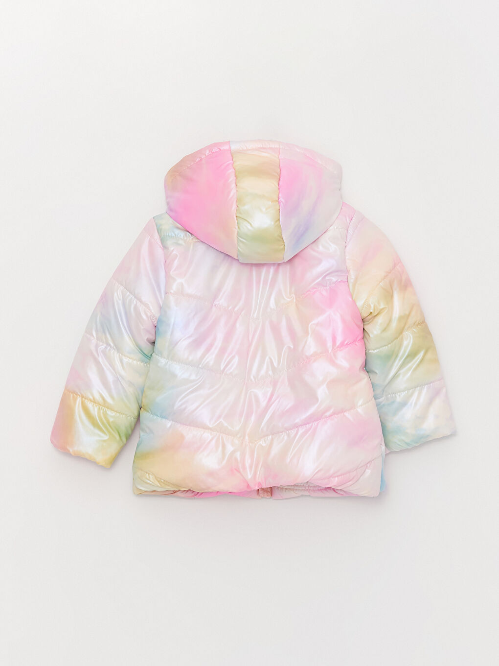 Hooded Long Sleeve Baby Girl Coat-2