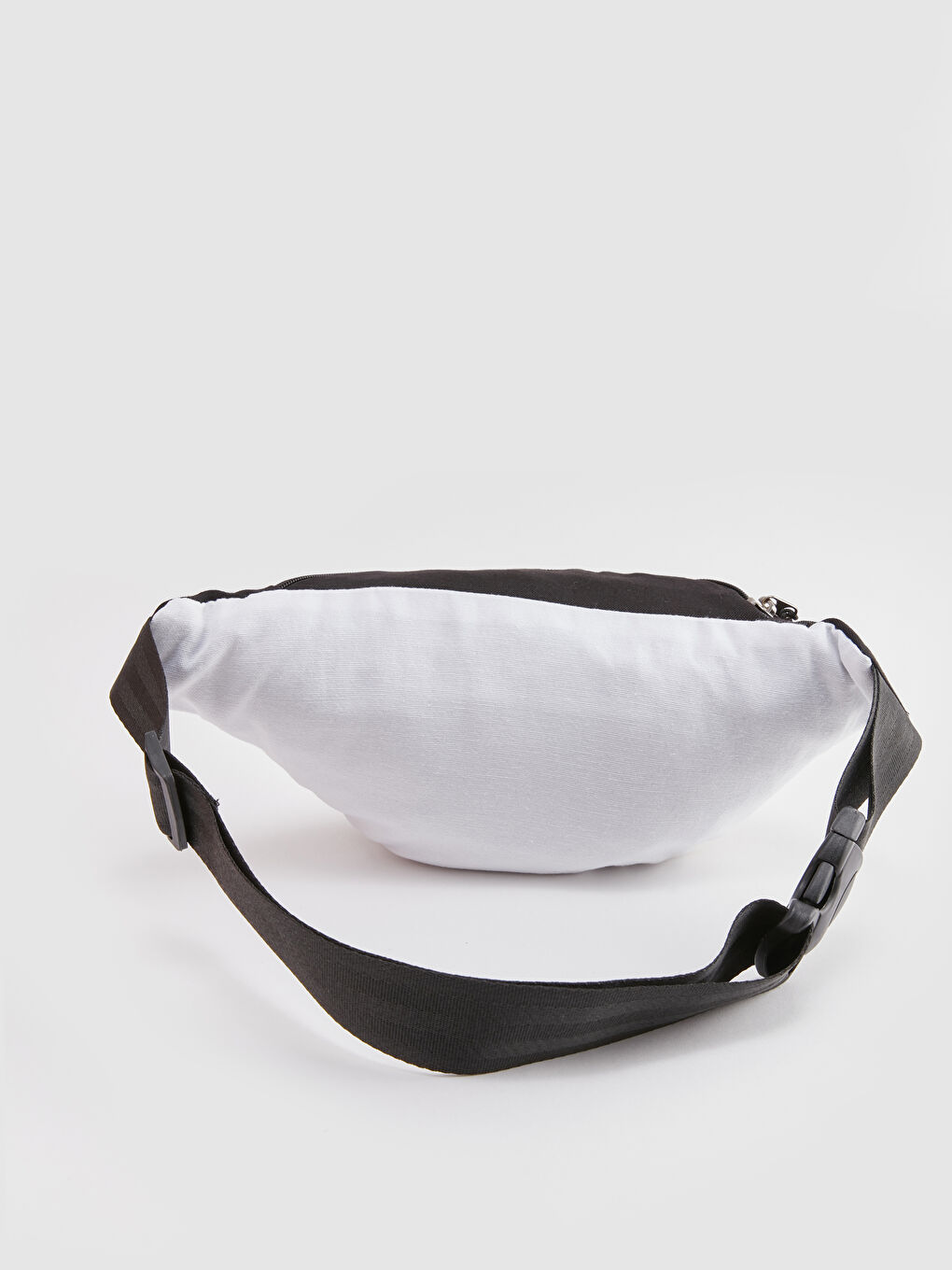 Karışık Etiket Detaylı Erkek Bel Çantası-6