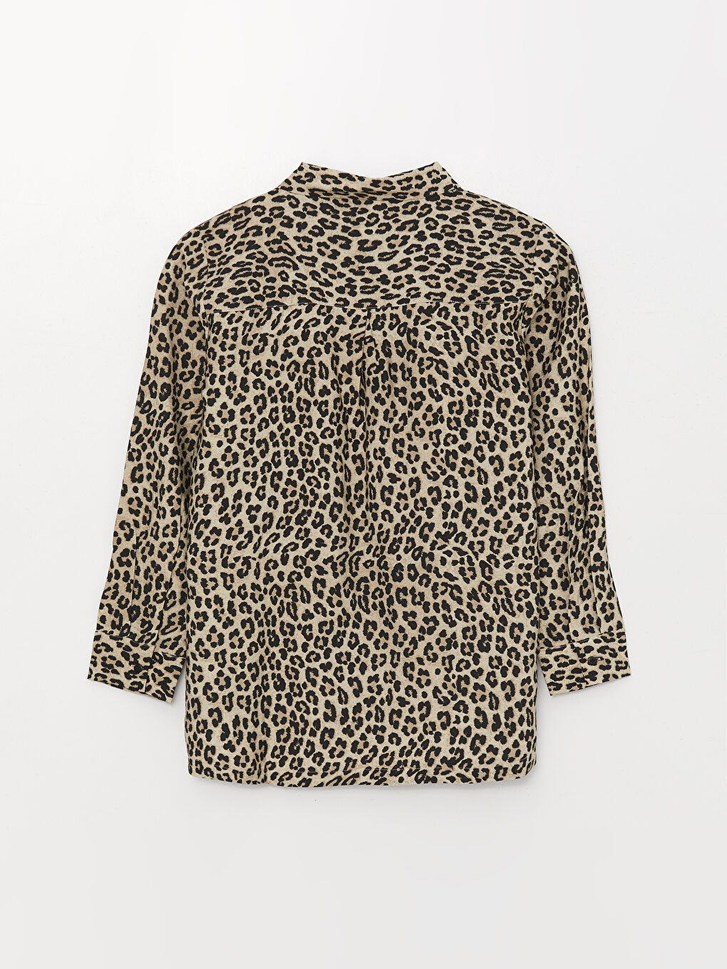 Patterned Long Sleeve Women's Shirt-6