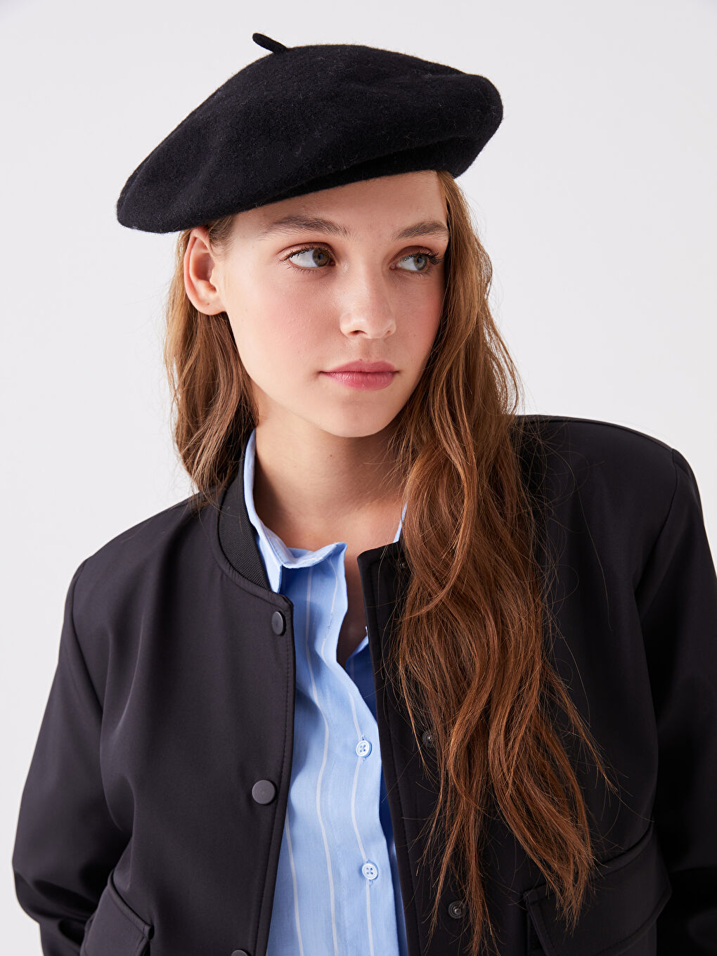 Stamp Female Painter Hat-1