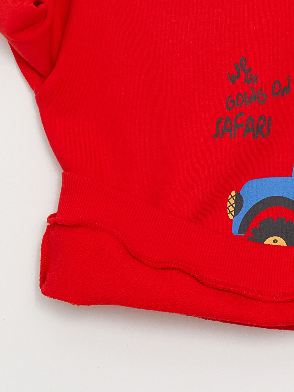 سويت شيرت أولاد رضع مطبوع بياقة دائرية-1