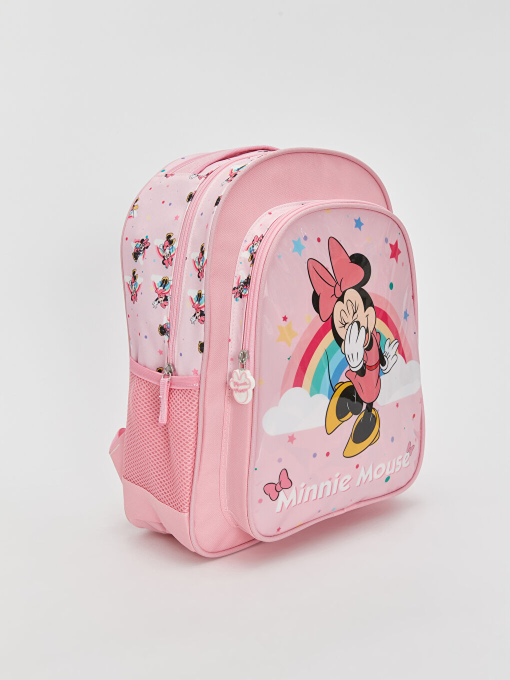 LCW ACCESSORIES Pembe Minnie Mouse Lisanslı Kız Çocuk Okul Çantası - 1