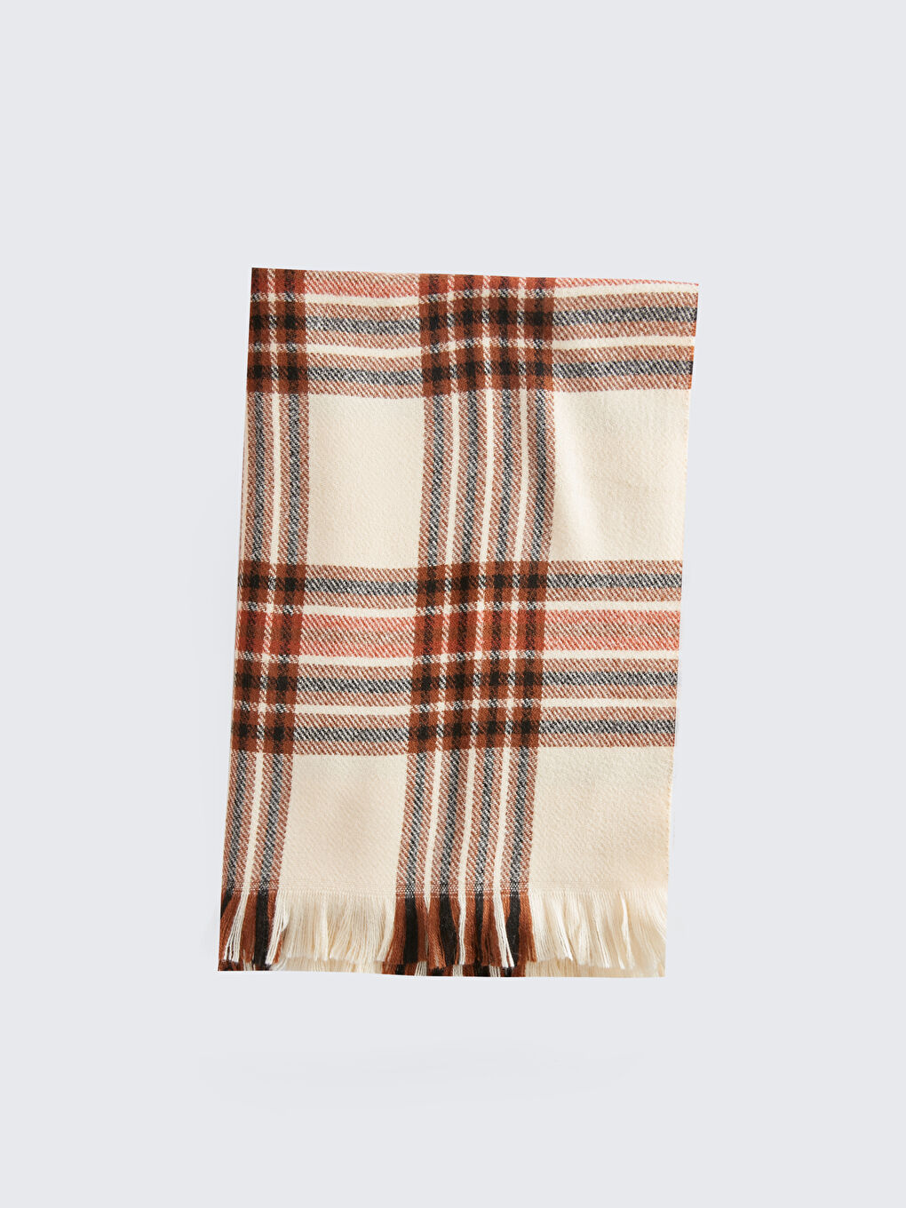 LCW ACCESSORIES Plaid Patterned Women's Scarf -W36027Z8-LLX
