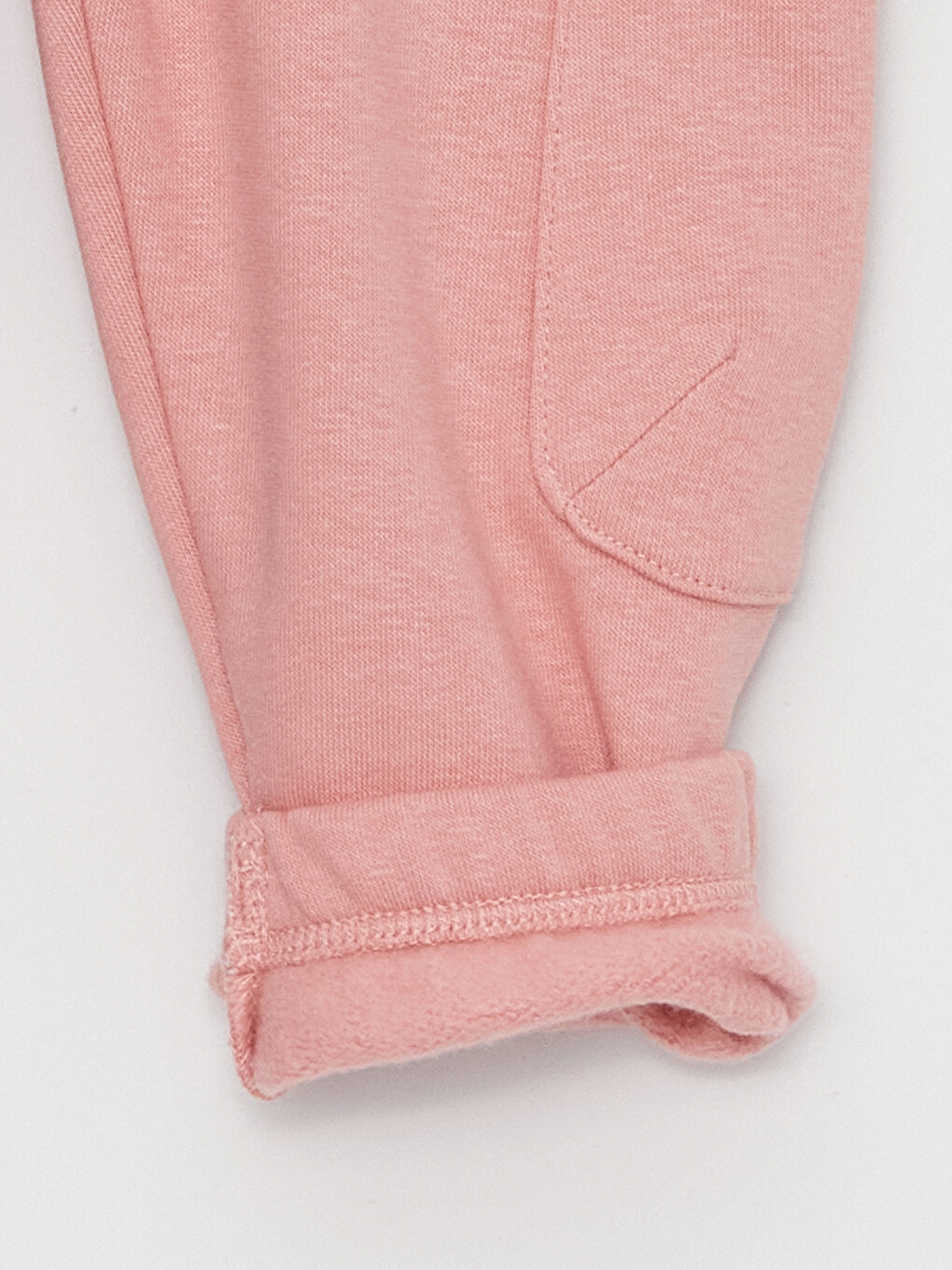 Pembe Kız Bebek Eşofman Alt-1