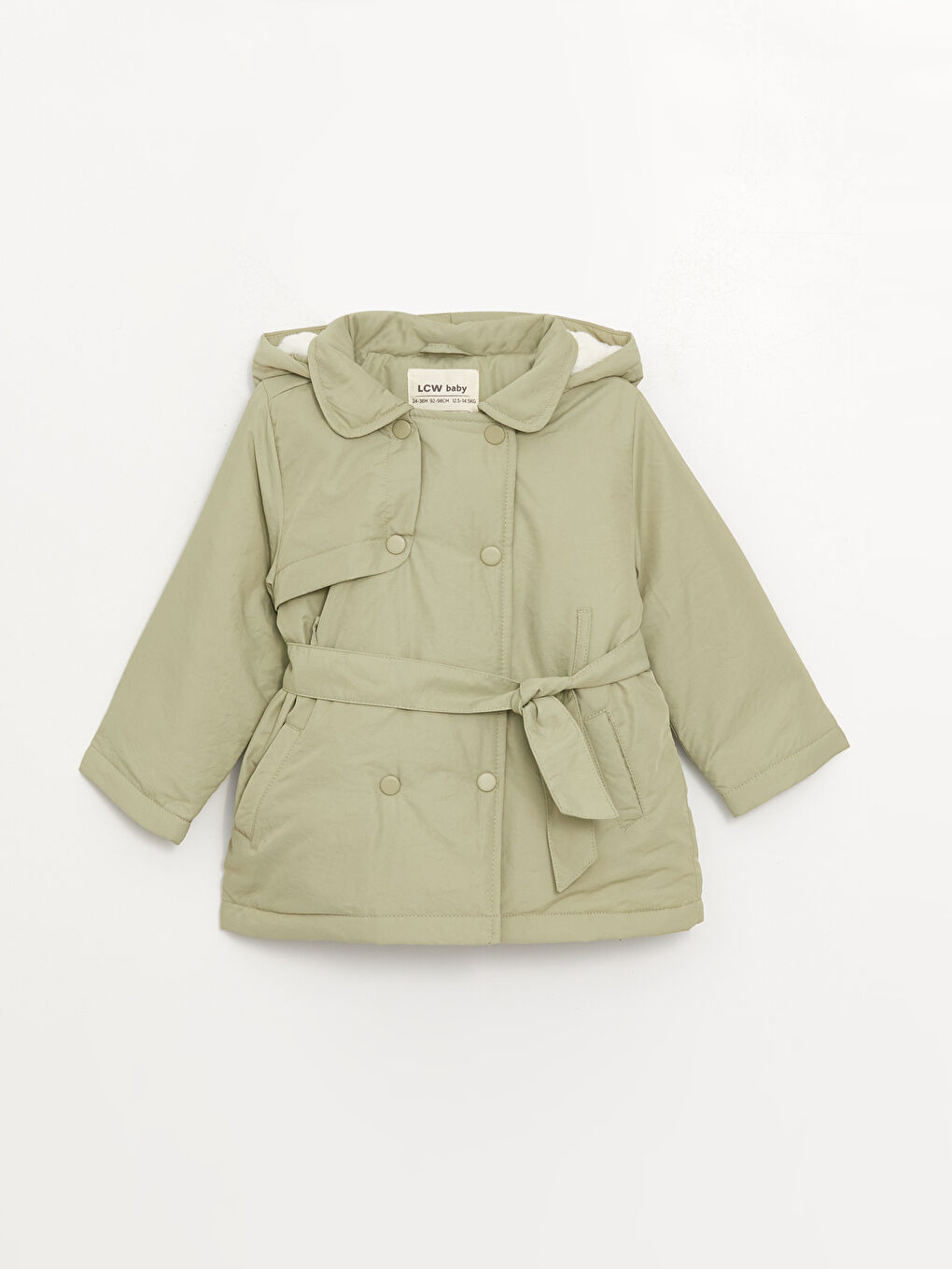 Hooded Baby Girls' Coat
