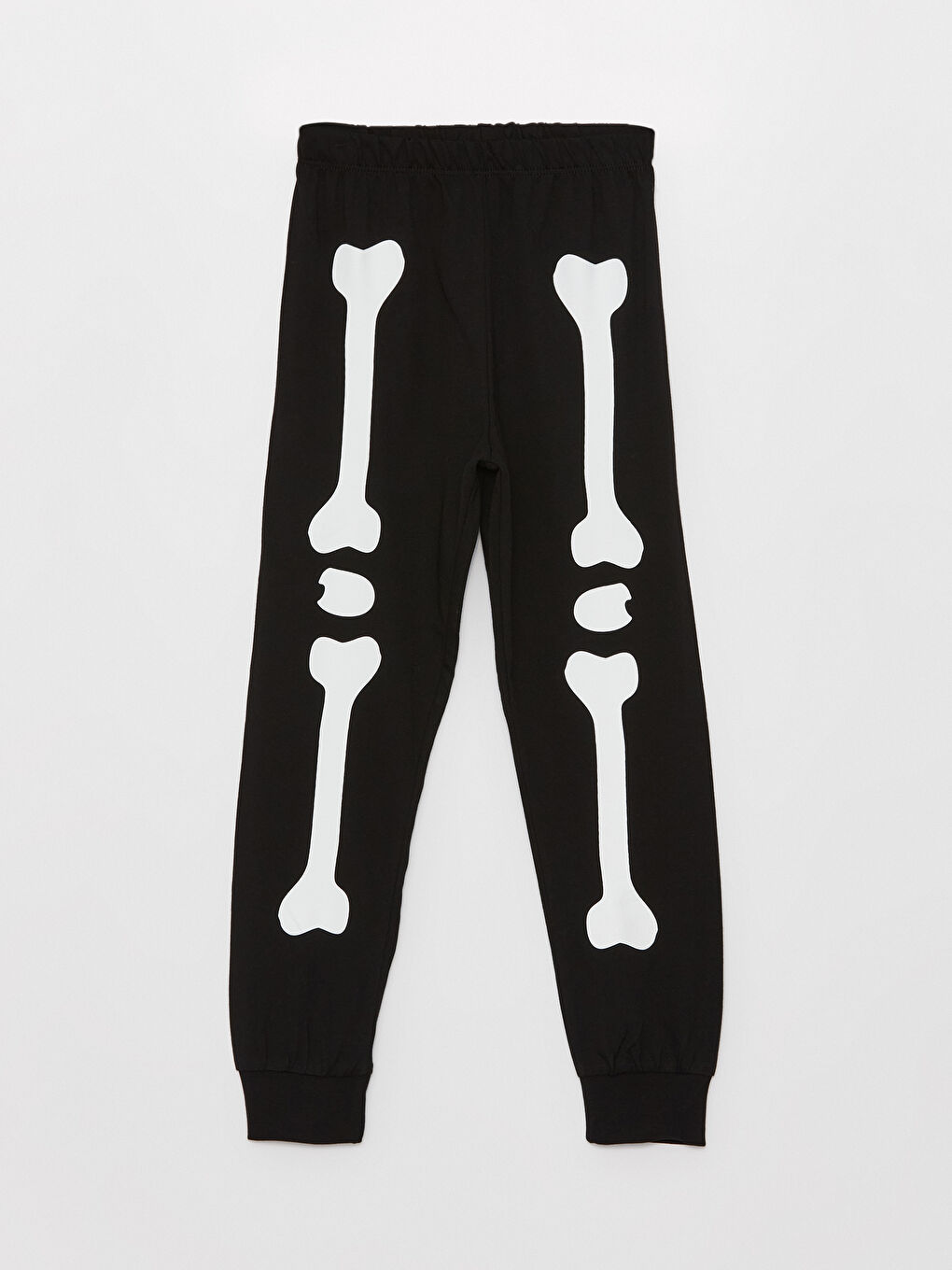 Crew Neck Printed Long Sleeve Boys' Pyjama Set-4