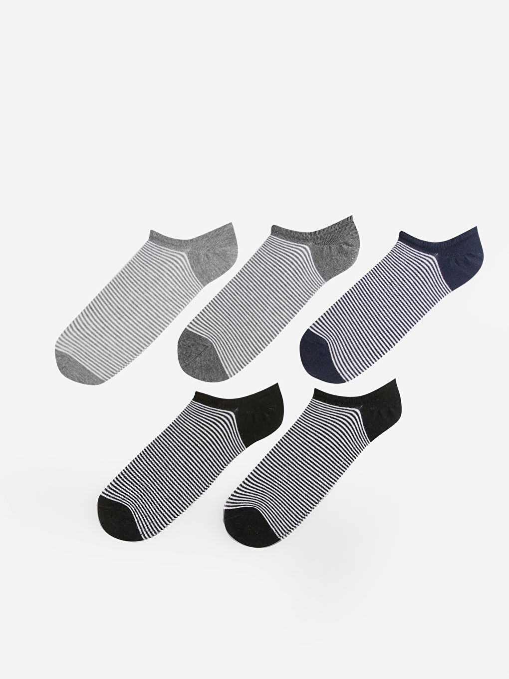 ерлерге арналған жолақты бөксе шұлықтары 5 данадан тұратын