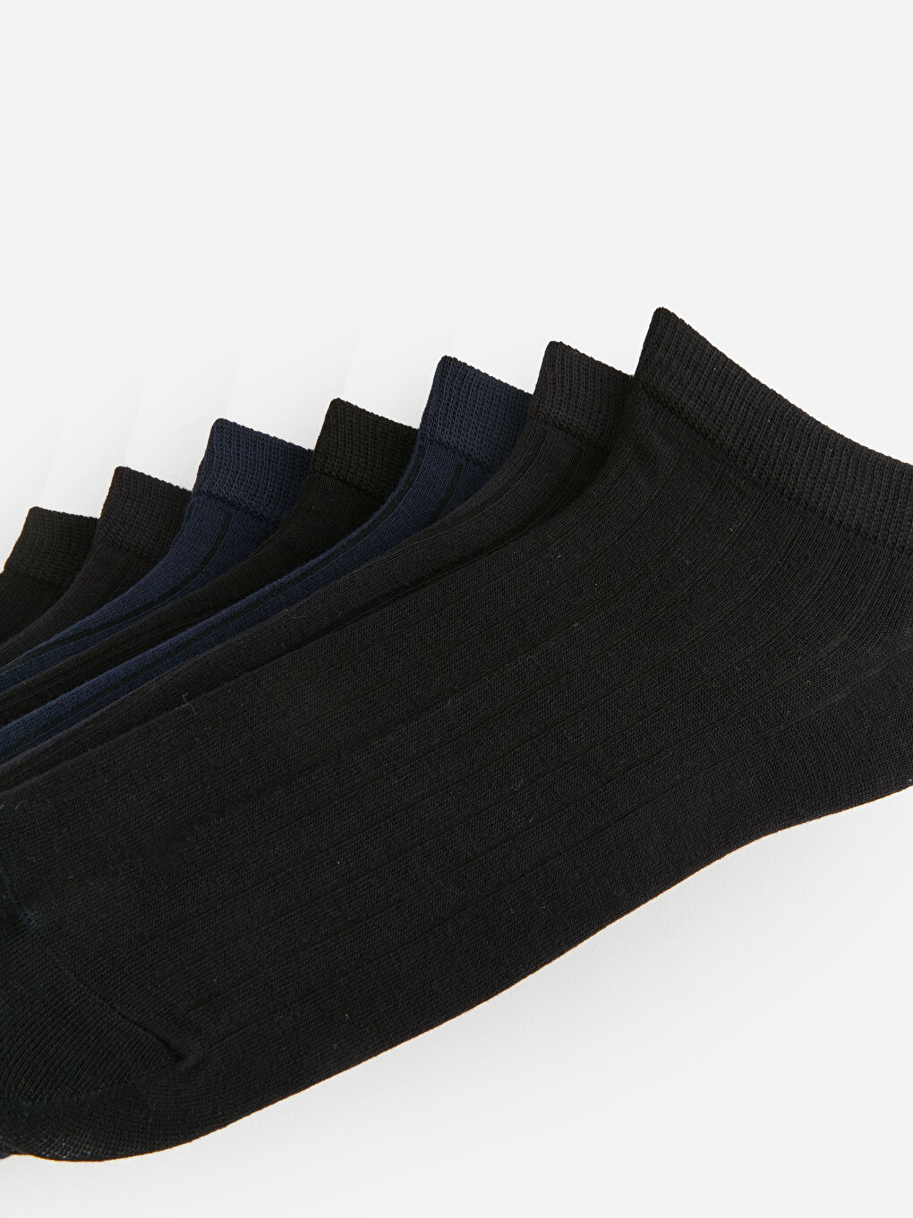 LCW ACCESSORIES Men's Bamboo Booties Socks 7 Pack -W36142Z8-K00