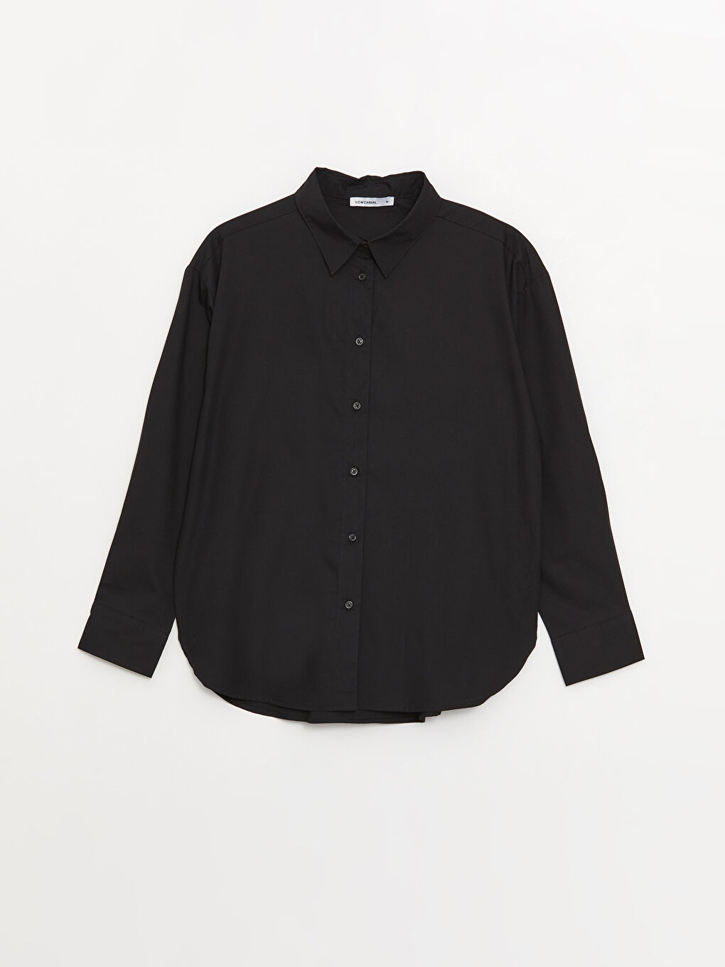 قميص بوبلين أوفراسايز للسيدات-5