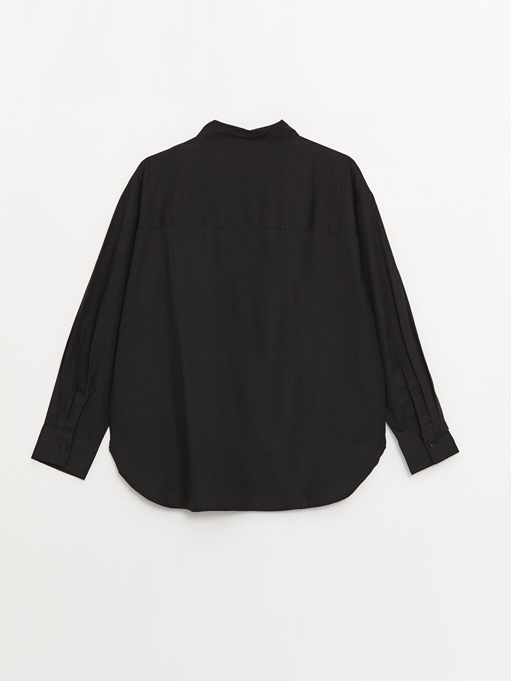 قميص بوبلين أوفراسايز للسيدات-6