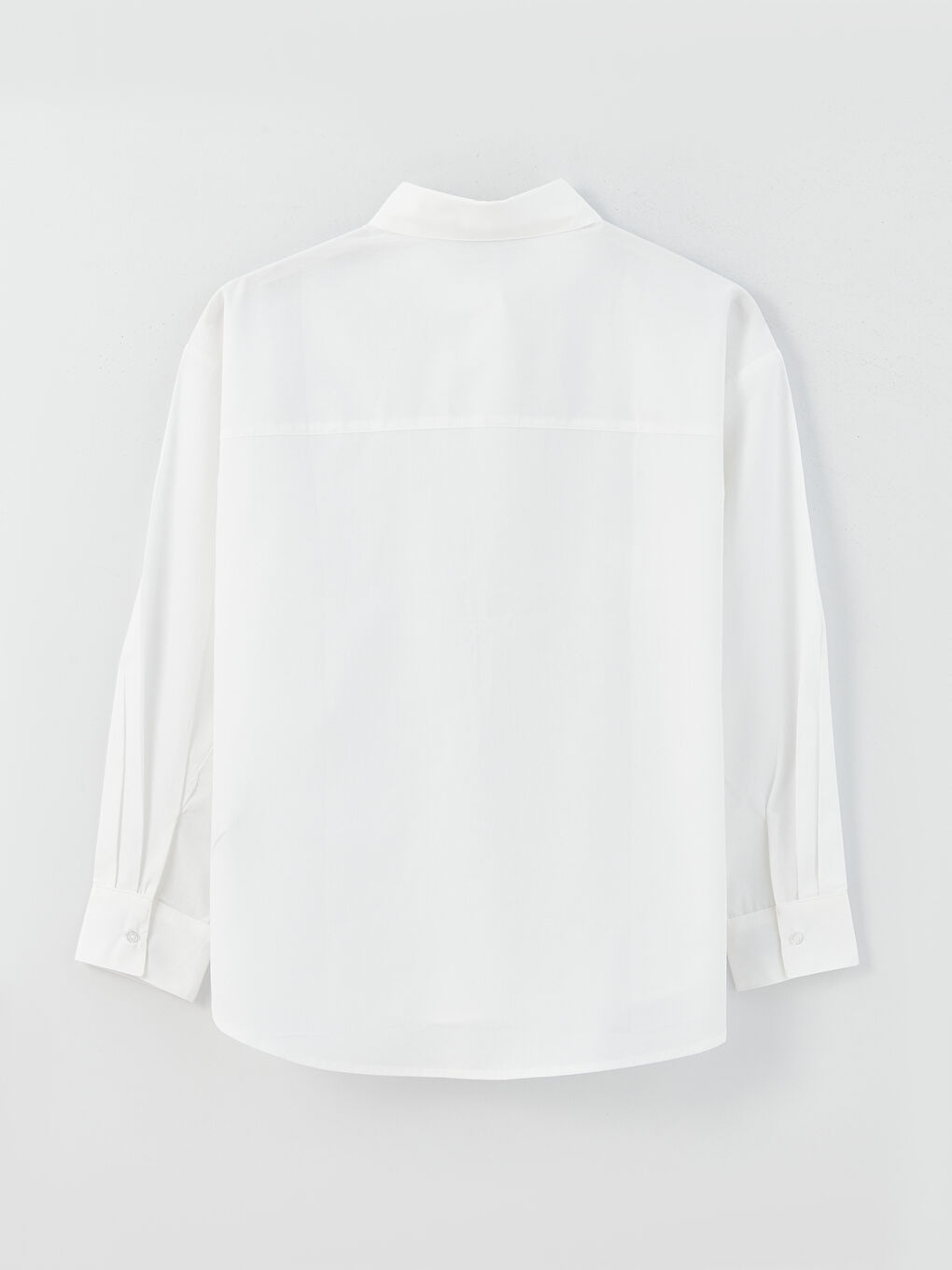 Oversize Poplin Women's Shirt -W36147Z8-Q6K