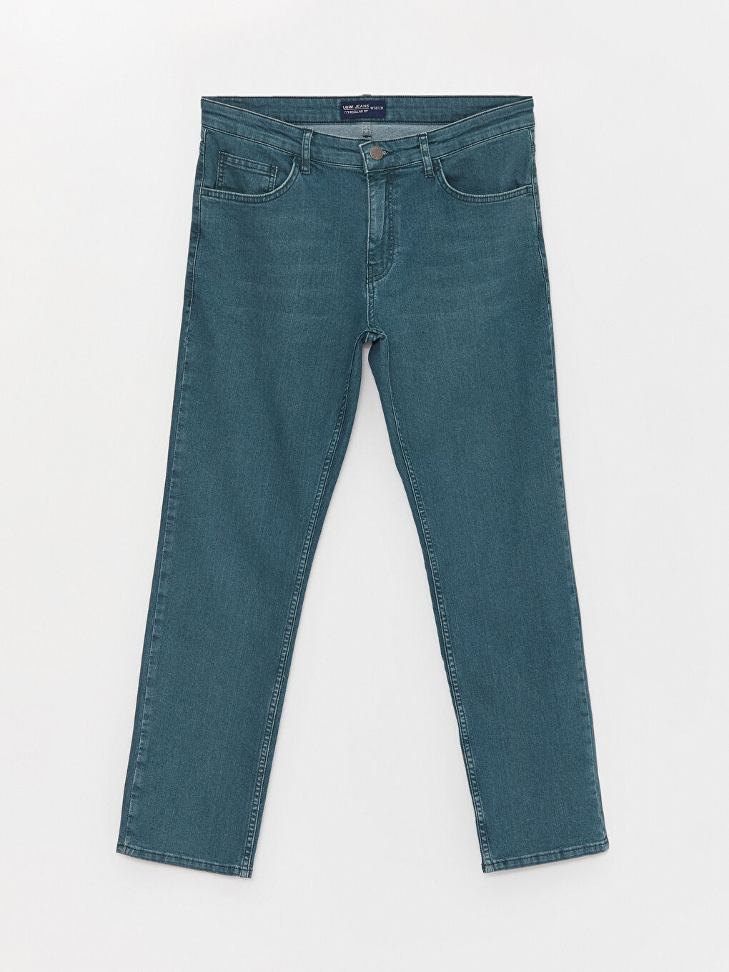 Yeşil 779 Regular Fit Erkek Jean Pantolon-4