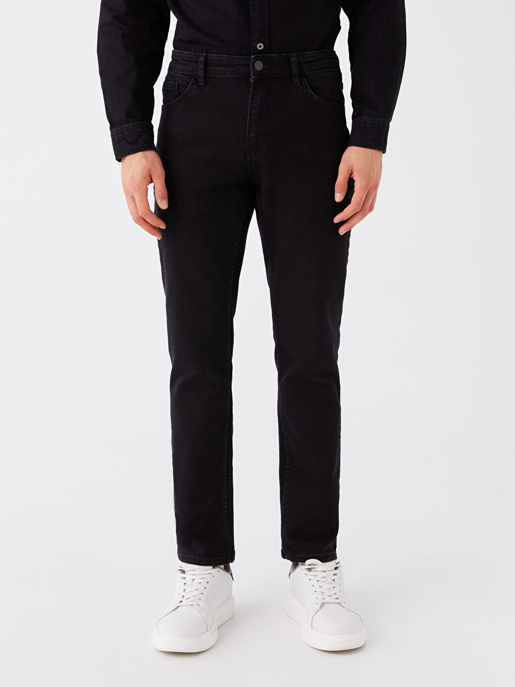 Siyah 779 Regular Fit Erkek Jean Pantolon-2