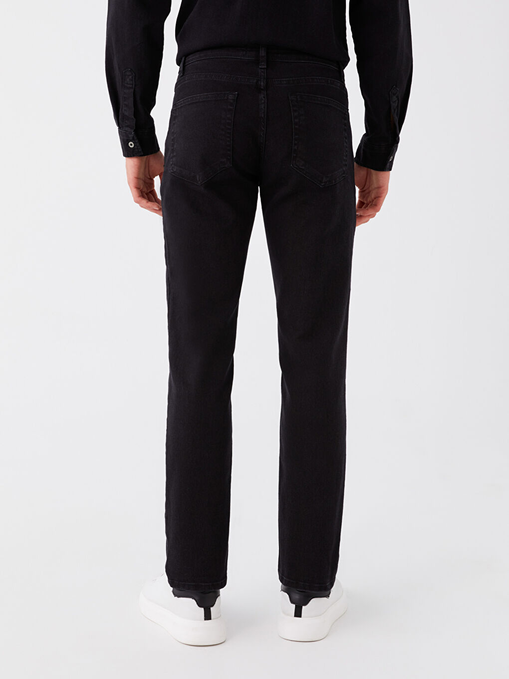 Siyah 779 Regular Fit Erkek Jean Pantolon-3