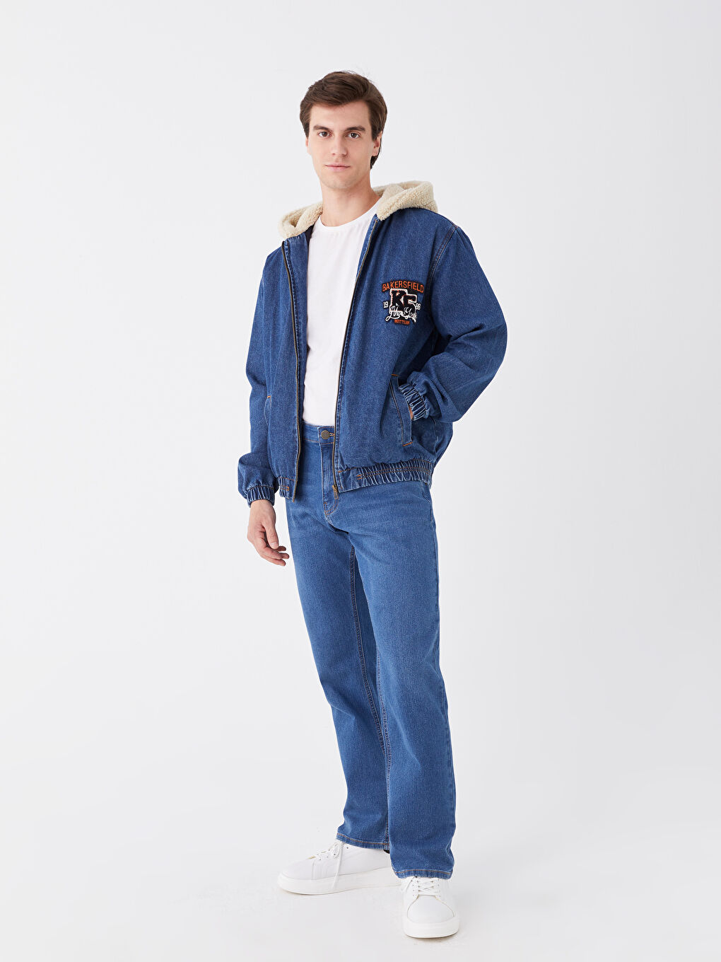 İndigo 790 Rahat Kalıp Erkek Jean Pantolon-1