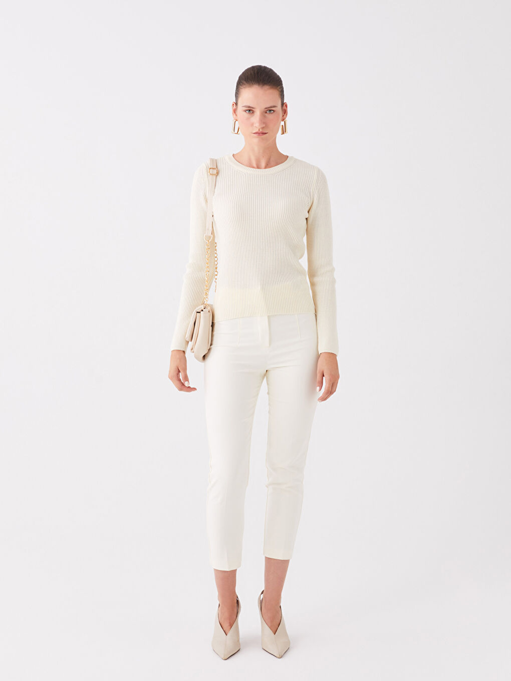 Leather Look Patterned Women Bag-2