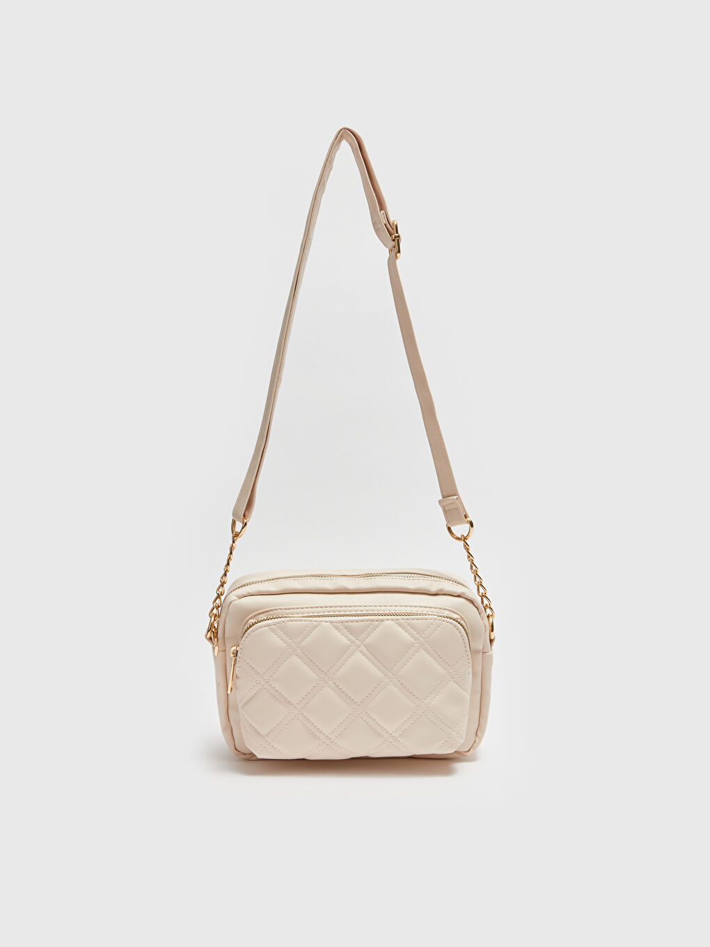 Faux Leather Shoulder Bag-2