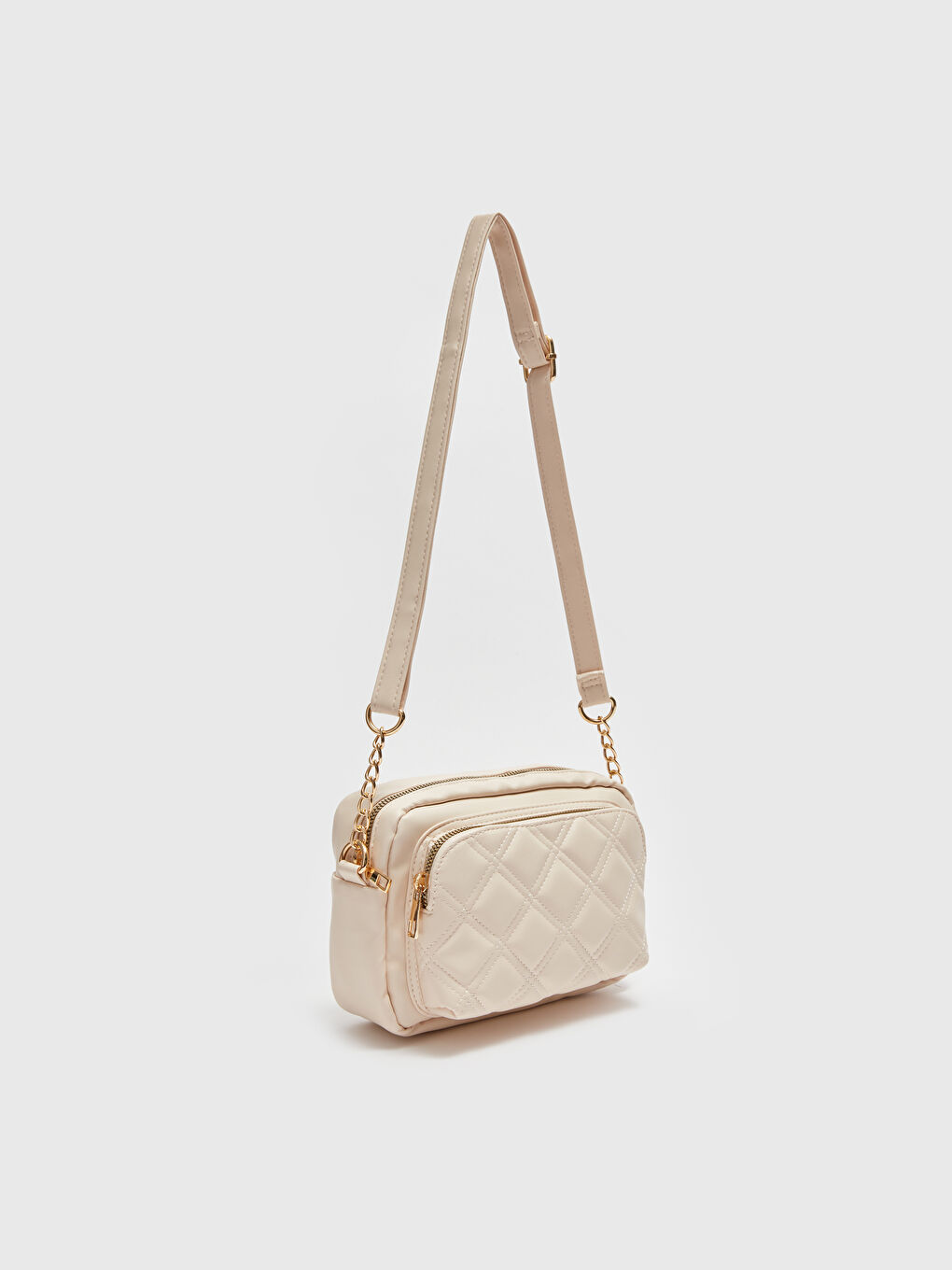 Faux Leather Shoulder Bag-3