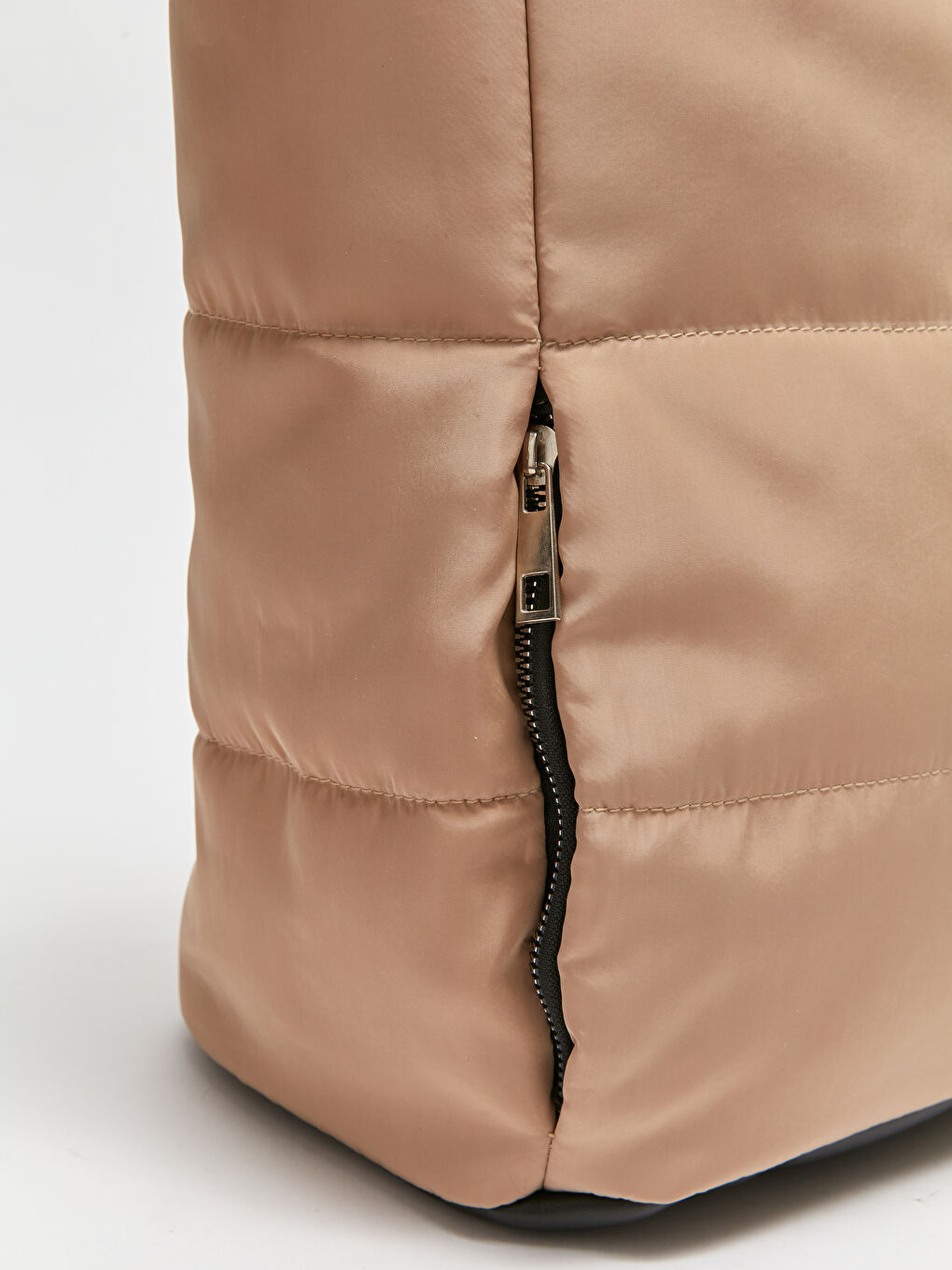 Zipper Detail Women's Shoulder and Arm Bag-5